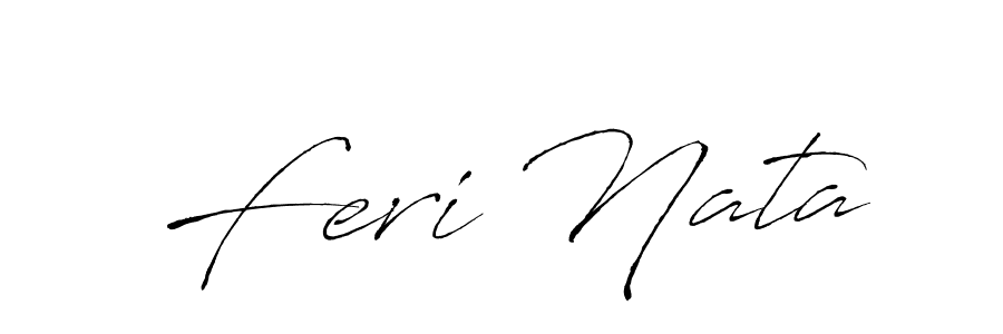Antro_Vectra is a professional signature style that is perfect for those who want to add a touch of class to their signature. It is also a great choice for those who want to make their signature more unique. Get Feri Nata name to fancy signature for free. Feri Nata signature style 6 images and pictures png