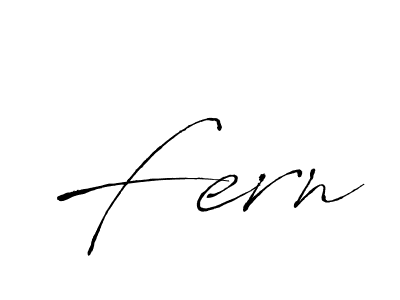 Also we have Fern name is the best signature style. Create professional handwritten signature collection using Antro_Vectra autograph style. Fern signature style 6 images and pictures png