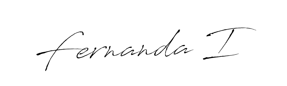 Make a beautiful signature design for name Fernanda I. Use this online signature maker to create a handwritten signature for free. Fernanda I signature style 6 images and pictures png