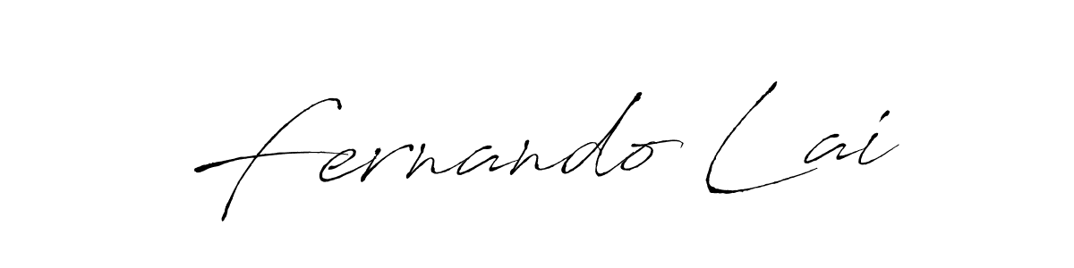 Create a beautiful signature design for name Fernando Lai. With this signature (Antro_Vectra) fonts, you can make a handwritten signature for free. Fernando Lai signature style 6 images and pictures png