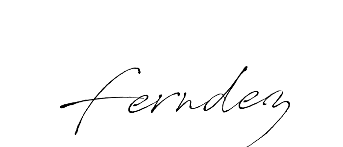 Use a signature maker to create a handwritten signature online. With this signature software, you can design (Antro_Vectra) your own signature for name Ferndez. Ferndez signature style 6 images and pictures png