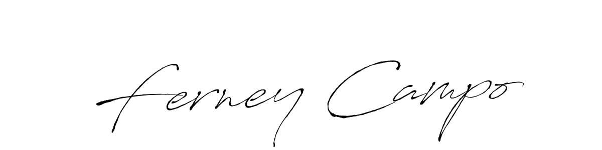 It looks lik you need a new signature style for name Ferney Campo. Design unique handwritten (Antro_Vectra) signature with our free signature maker in just a few clicks. Ferney Campo signature style 6 images and pictures png