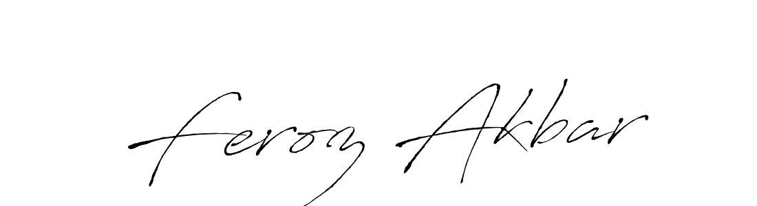 Use a signature maker to create a handwritten signature online. With this signature software, you can design (Antro_Vectra) your own signature for name Feroz Akbar. Feroz Akbar signature style 6 images and pictures png