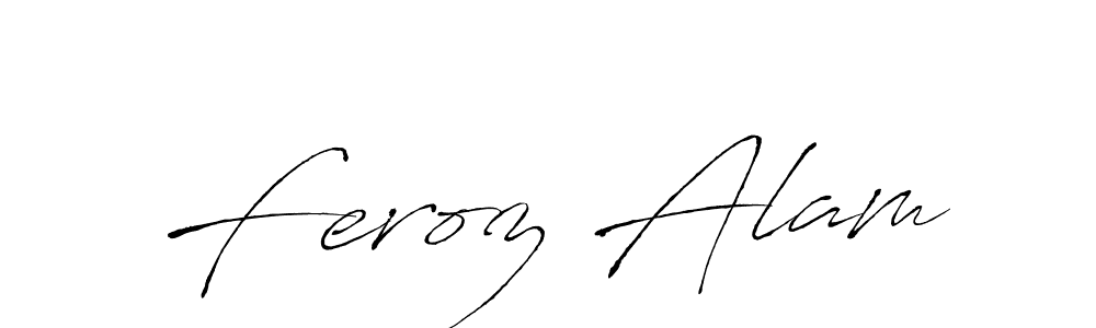 Make a beautiful signature design for name Feroz Alam. Use this online signature maker to create a handwritten signature for free. Feroz Alam signature style 6 images and pictures png