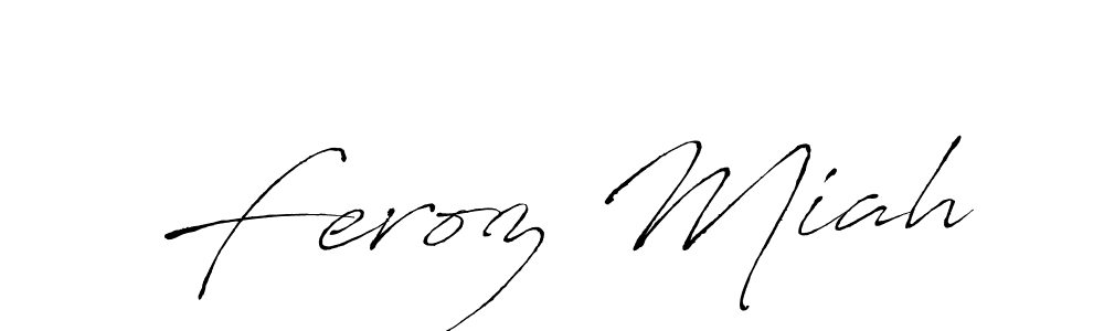 Also You can easily find your signature by using the search form. We will create Feroz Miah name handwritten signature images for you free of cost using Antro_Vectra sign style. Feroz Miah signature style 6 images and pictures png