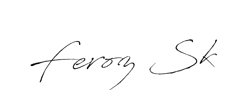 It looks lik you need a new signature style for name Feroz Sk. Design unique handwritten (Antro_Vectra) signature with our free signature maker in just a few clicks. Feroz Sk signature style 6 images and pictures png