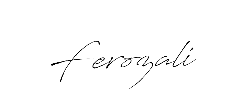 Similarly Antro_Vectra is the best handwritten signature design. Signature creator online .You can use it as an online autograph creator for name Ferozali. Ferozali signature style 6 images and pictures png