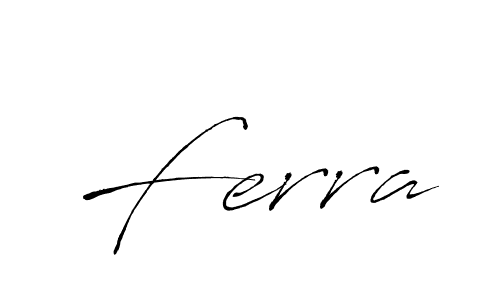 Similarly Antro_Vectra is the best handwritten signature design. Signature creator online .You can use it as an online autograph creator for name Ferra. Ferra signature style 6 images and pictures png