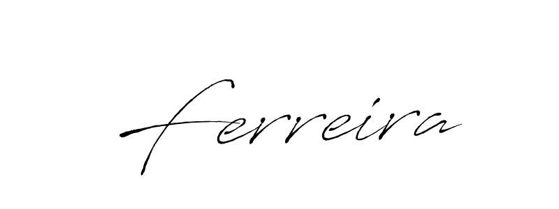 Ferreira stylish signature style. Best Handwritten Sign (Antro_Vectra) for my name. Handwritten Signature Collection Ideas for my name Ferreira. Ferreira signature style 6 images and pictures png