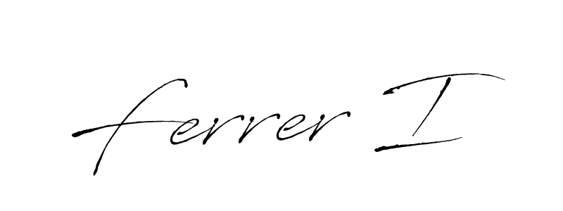 if you are searching for the best signature style for your name Ferrer I. so please give up your signature search. here we have designed multiple signature styles  using Antro_Vectra. Ferrer I signature style 6 images and pictures png