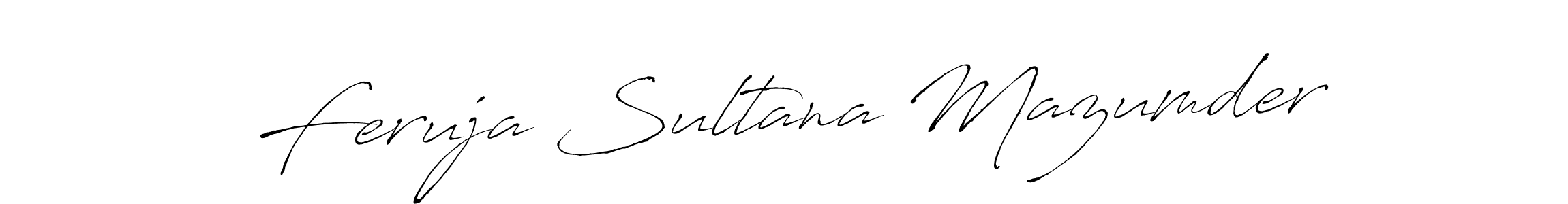 You can use this online signature creator to create a handwritten signature for the name Feruja Sultana Mazumder. This is the best online autograph maker. Feruja Sultana Mazumder signature style 6 images and pictures png
