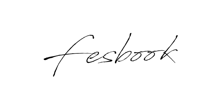 How to make Fesbook signature? Antro_Vectra is a professional autograph style. Create handwritten signature for Fesbook name. Fesbook signature style 6 images and pictures png