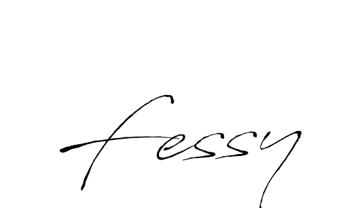 How to make Fessy signature? Antro_Vectra is a professional autograph style. Create handwritten signature for Fessy name. Fessy signature style 6 images and pictures png