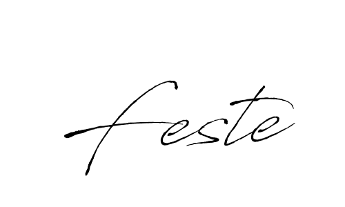 How to Draw Feste signature style? Antro_Vectra is a latest design signature styles for name Feste. Feste signature style 6 images and pictures png