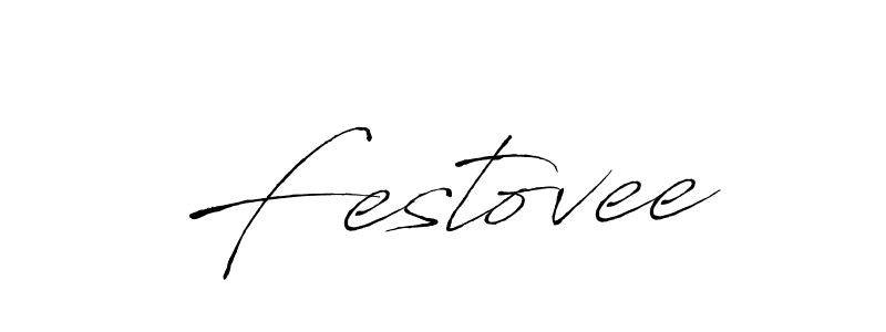 Make a beautiful signature design for name Festovee. With this signature (Antro_Vectra) style, you can create a handwritten signature for free. Festovee signature style 6 images and pictures png