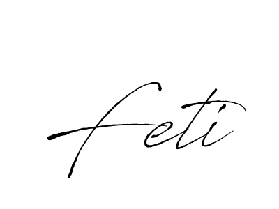 You should practise on your own different ways (Antro_Vectra) to write your name (Feti) in signature. don't let someone else do it for you. Feti signature style 6 images and pictures png