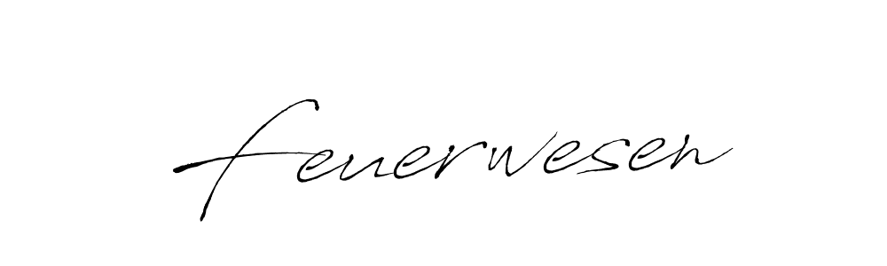 Design your own signature with our free online signature maker. With this signature software, you can create a handwritten (Antro_Vectra) signature for name Feuerwesen. Feuerwesen signature style 6 images and pictures png