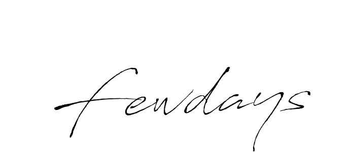 How to make Fewdays name signature. Use Antro_Vectra style for creating short signs online. This is the latest handwritten sign. Fewdays signature style 6 images and pictures png