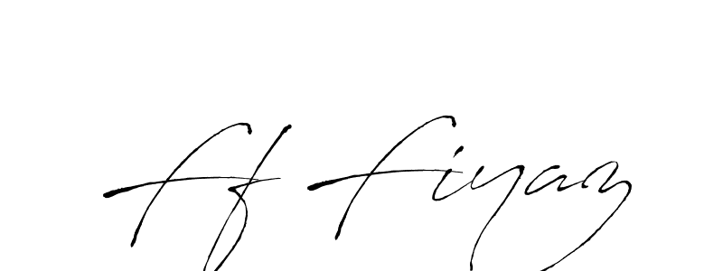 Ff Fiyaz stylish signature style. Best Handwritten Sign (Antro_Vectra) for my name. Handwritten Signature Collection Ideas for my name Ff Fiyaz. Ff Fiyaz signature style 6 images and pictures png