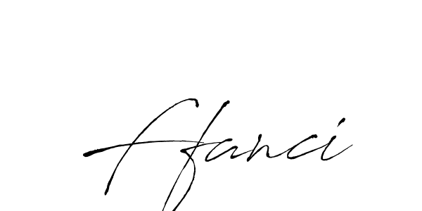 How to make Ffanci name signature. Use Antro_Vectra style for creating short signs online. This is the latest handwritten sign. Ffanci signature style 6 images and pictures png