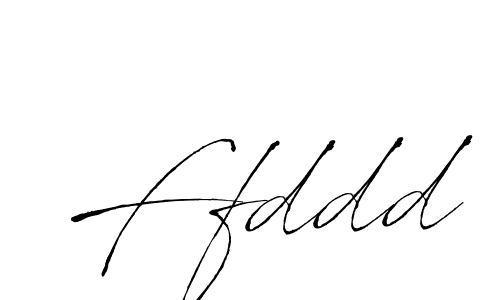 Create a beautiful signature design for name Ffddd. With this signature (Antro_Vectra) fonts, you can make a handwritten signature for free. Ffddd signature style 6 images and pictures png