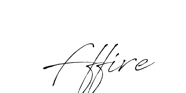 Antro_Vectra is a professional signature style that is perfect for those who want to add a touch of class to their signature. It is also a great choice for those who want to make their signature more unique. Get Fffire name to fancy signature for free. Fffire signature style 6 images and pictures png