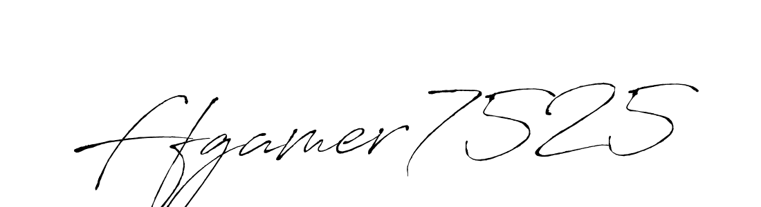 Use a signature maker to create a handwritten signature online. With this signature software, you can design (Antro_Vectra) your own signature for name Ffgamer7525. Ffgamer7525 signature style 6 images and pictures png