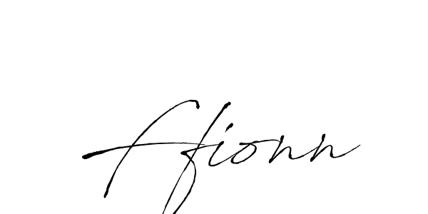 Ffionn stylish signature style. Best Handwritten Sign (Antro_Vectra) for my name. Handwritten Signature Collection Ideas for my name Ffionn. Ffionn signature style 6 images and pictures png