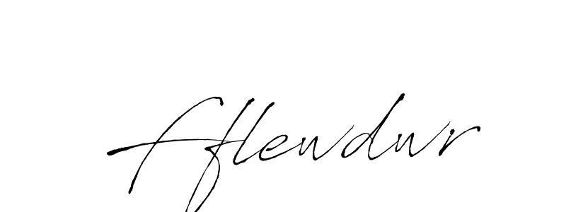 Make a beautiful signature design for name Fflewdwr. With this signature (Antro_Vectra) style, you can create a handwritten signature for free. Fflewdwr signature style 6 images and pictures png