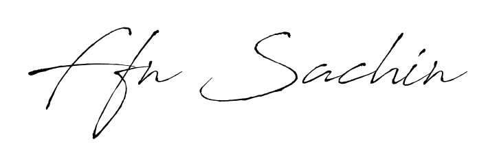 Quickly download Ffn Sachin name signature in high-resolution PNG using Antro_Vectra style. Ready to insert into PDFs and online applications. Ffn Sachin signature style 6 images and pictures png