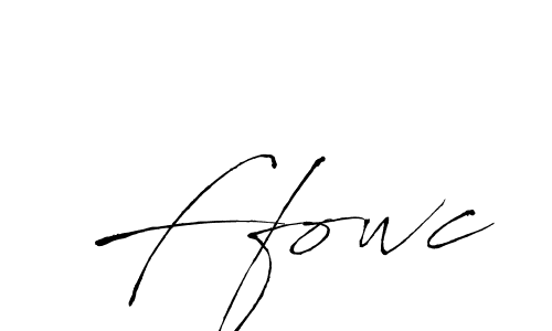 Once you've used our free online signature maker to create your best signature Antro_Vectra style, it's time to enjoy all of the benefits that Ffowc name signing documents. Ffowc signature style 6 images and pictures png