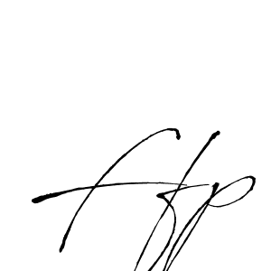 Use a signature maker to create a handwritten signature online. With this signature software, you can design (Antro_Vectra) your own signature for name Ffp. Ffp signature style 6 images and pictures png