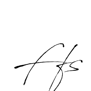 Make a beautiful signature design for name Ffs. With this signature (Antro_Vectra) style, you can create a handwritten signature for free. Ffs signature style 6 images and pictures png