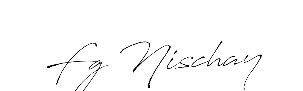 Make a beautiful signature design for name Fg Nischay. Use this online signature maker to create a handwritten signature for free. Fg Nischay signature style 6 images and pictures png