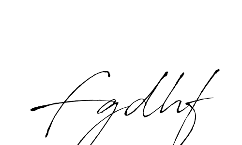 Make a beautiful signature design for name Fgdhf. With this signature (Antro_Vectra) style, you can create a handwritten signature for free. Fgdhf signature style 6 images and pictures png