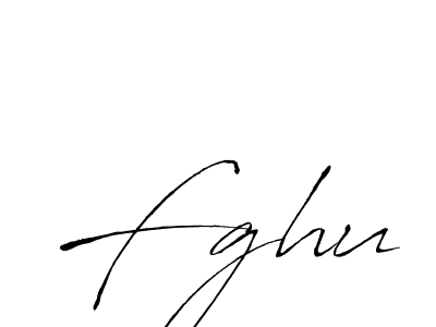 How to make Fghu name signature. Use Antro_Vectra style for creating short signs online. This is the latest handwritten sign. Fghu signature style 6 images and pictures png