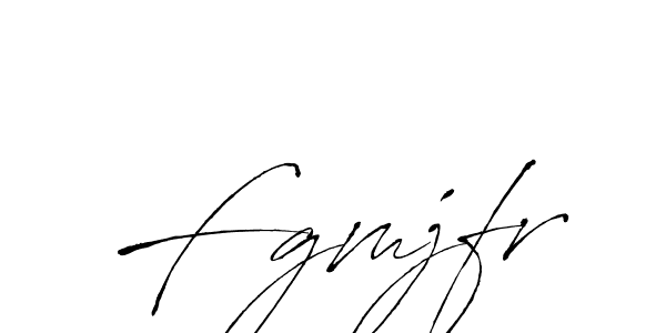 Make a beautiful signature design for name Fgmjfr. With this signature (Antro_Vectra) style, you can create a handwritten signature for free. Fgmjfr signature style 6 images and pictures png