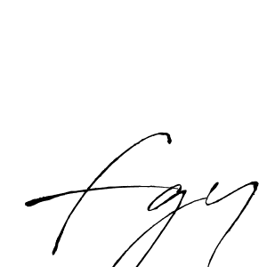 Use a signature maker to create a handwritten signature online. With this signature software, you can design (Antro_Vectra) your own signature for name Fgy. Fgy signature style 6 images and pictures png