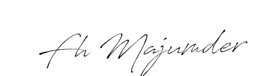 You should practise on your own different ways (Antro_Vectra) to write your name (Fh Majumder) in signature. don't let someone else do it for you. Fh Majumder signature style 6 images and pictures png