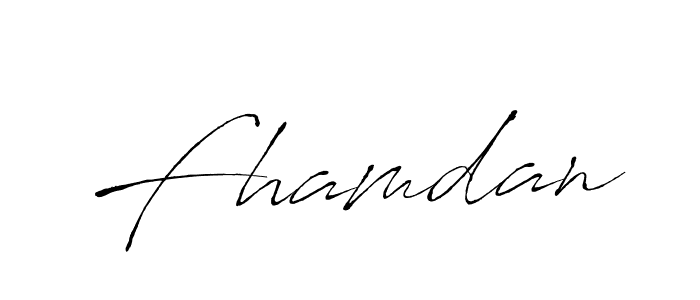 Similarly Antro_Vectra is the best handwritten signature design. Signature creator online .You can use it as an online autograph creator for name Fhamdan. Fhamdan signature style 6 images and pictures png