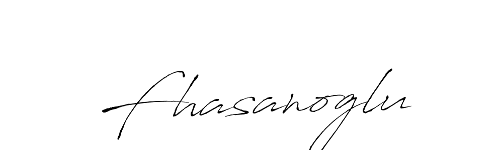 Design your own signature with our free online signature maker. With this signature software, you can create a handwritten (Antro_Vectra) signature for name Fhasanoglu. Fhasanoglu signature style 6 images and pictures png