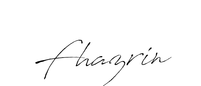 Make a beautiful signature design for name Fhazrin. With this signature (Antro_Vectra) style, you can create a handwritten signature for free. Fhazrin signature style 6 images and pictures png