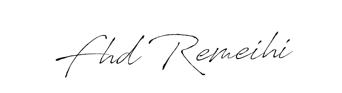 The best way (Antro_Vectra) to make a short signature is to pick only two or three words in your name. The name Fhd Remeihi include a total of six letters. For converting this name. Fhd Remeihi signature style 6 images and pictures png