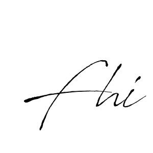 The best way (Antro_Vectra) to make a short signature is to pick only two or three words in your name. The name Fhi include a total of six letters. For converting this name. Fhi signature style 6 images and pictures png