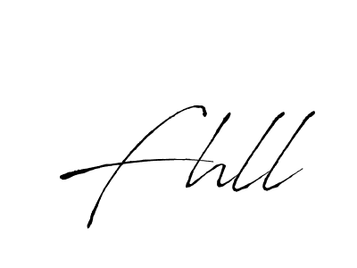 The best way (Antro_Vectra) to make a short signature is to pick only two or three words in your name. The name Fhll include a total of six letters. For converting this name. Fhll signature style 6 images and pictures png