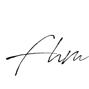 Design your own signature with our free online signature maker. With this signature software, you can create a handwritten (Antro_Vectra) signature for name Fhm. Fhm signature style 6 images and pictures png
