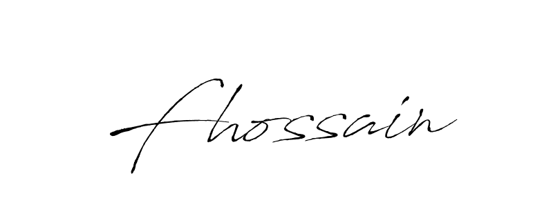 The best way (Antro_Vectra) to make a short signature is to pick only two or three words in your name. The name Fhossain include a total of six letters. For converting this name. Fhossain signature style 6 images and pictures png