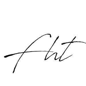 How to make Fht name signature. Use Antro_Vectra style for creating short signs online. This is the latest handwritten sign. Fht signature style 6 images and pictures png