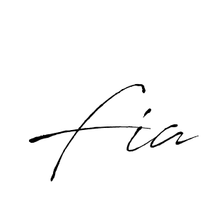 How to make Fia signature? Antro_Vectra is a professional autograph style. Create handwritten signature for Fia name. Fia signature style 6 images and pictures png