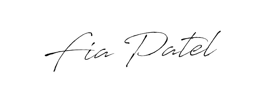 Make a beautiful signature design for name Fia Patel. Use this online signature maker to create a handwritten signature for free. Fia Patel signature style 6 images and pictures png